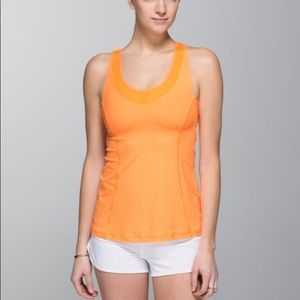 Lululemon Tone It Tank - Creamsicle Pop